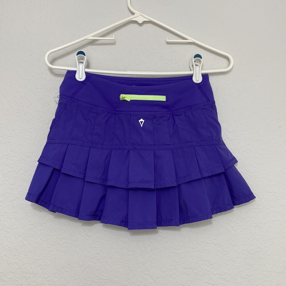 Ivivva Purple Athletic Skirt with Built-In Shorts